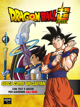 copertina Dragon Ball - Il tuo quaderno di giochi con i Saiyan