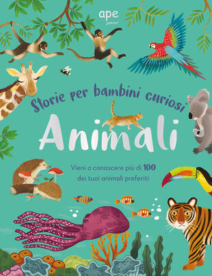 copertina Storie per bambini curiosi - Animali