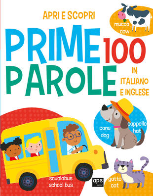 copertina Prime 100 parole. Italiano e Inglese