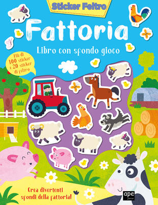 copertina Sticker Feltro - Fattoria