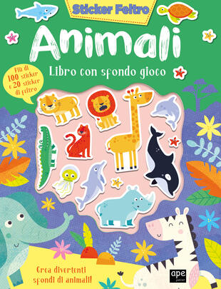 copertina Sticker feltro - Animali