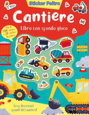 copertina Sticker feltro CANTIERE
