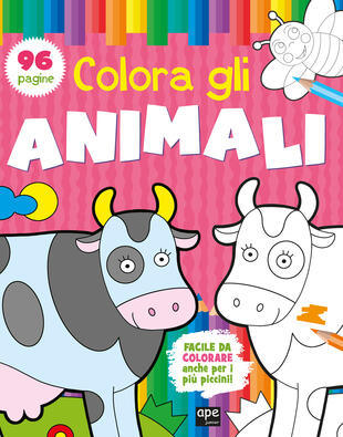 copertina Colora gli animali