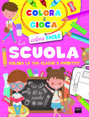copertina Colora e gioca la scuola