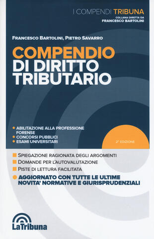 copertina Compendio di diritto tributario