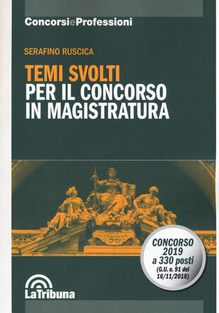 copertina Temi svolti per il concorso in magistratura