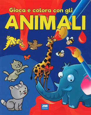 copertina Gioca e colora con gli animali