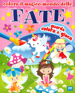 copertina Colora il magico mondo delle fate