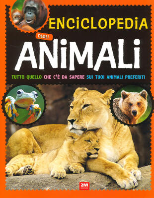 copertina Enciclopedia degli animali. Ediz. a colori
