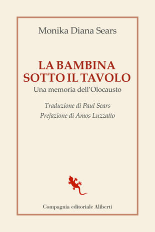 copertina La bambina sotto il tavolo. Una memoria dell'olocausto