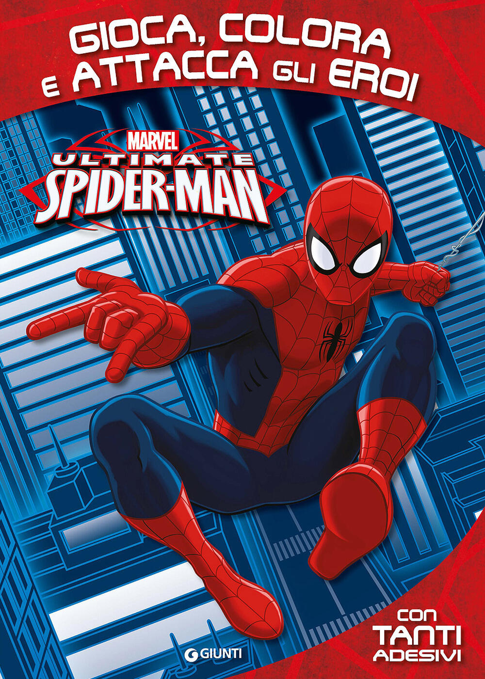 Gioca, colora e attacca gli eroi. Ultimate Spider-Man di NULL - Il Libraio