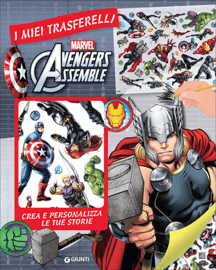 copertina Avengers assemble. I miei trasferelli. Crea e personalizza le tue storie