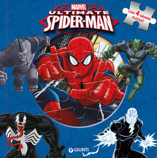 copertina Ultimate Spider-Man. Libro puzzle. Ediz. a colori