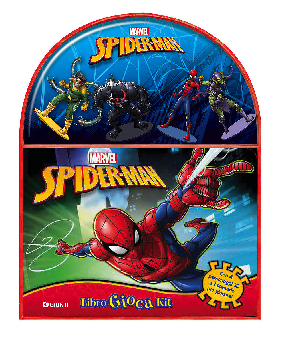 Spider-Man. Libro gioca kit di NULL - Il Libraio
