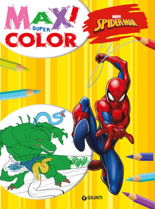 copertina Spider-Man. Maxi supercolor