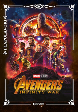 copertina Avengers. Infinity war