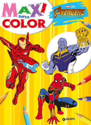 copertina Avengers. Infinity war. Maxi supercolor
