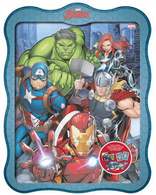 copertina Marvel Avengers. Storie di latta. Ediz. a colori. Con gadget