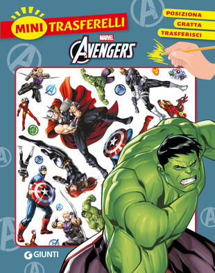 copertina Avengers. Mini trasferelli. Ediz. a colori