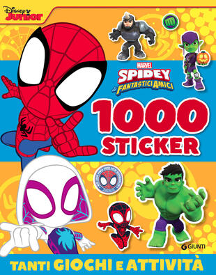 copertina Spidey e i suoi fantastici amici. 1000 stickers. Ediz. a colori