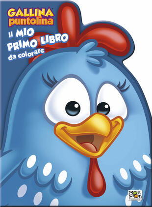 copertina Gallina Puntolina. Il mio primo libro da colorare. Ediz. a colori