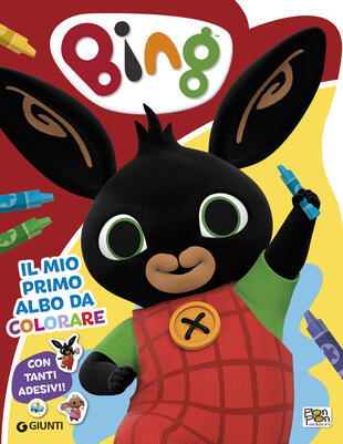 copertina Bing. Il mio primo albo da colorare. Ediz. illustrata