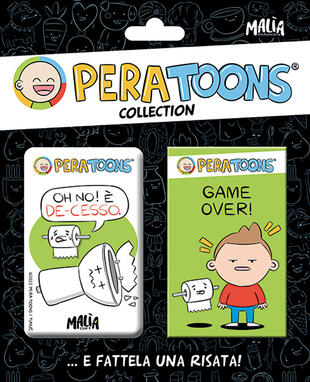 copertina Magnete de-cesso. Pera Toons collection. Con booklet
