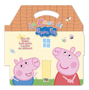 copertina La casa di Peppa Pig. Puffy sticker. Ediz. a colori