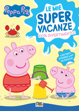 copertina Le mie super vacanze. Activity book. Peppa Pig. Ediz. a colori
