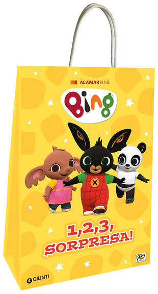 copertina 1, 2, 3, sorpresa! Shopper bag. Bing. Ediz. a colori. Con Prodotti vari