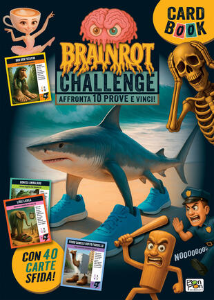 copertina Brainrot Challenge. Affronta 10 prove e vinci! Card book. Ediz. a colori