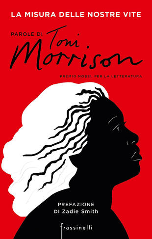 copertina La misura delle nostre vite. Parole di Toni Morrison