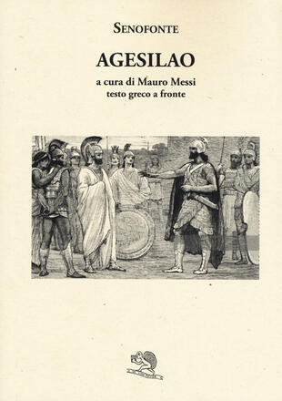 copertina Agesilao. Testo greco a fronte