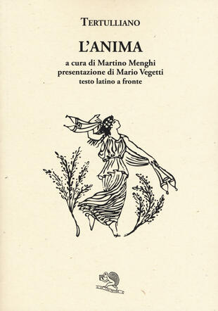 copertina L'anima. Testo latino a fronte