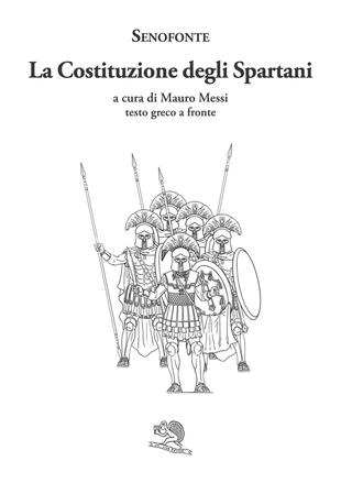 copertina La Costituzione degli Spartani. Testo greco a fronte