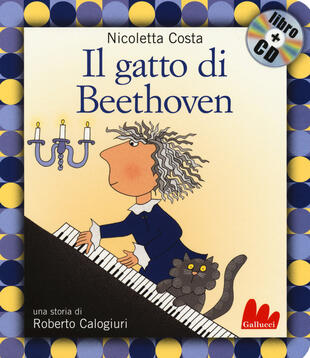 copertina Il gatto di Beethoven. Con CD-Audio