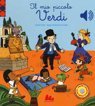 copertina Il mio piccolo Verdi. Libro sonoro. Ediz. a colori