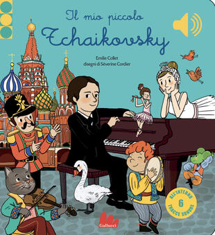 copertina Il mio piccolo Tchaikovsky. Libro sonoro. Ediz. a colori