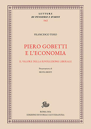 copertina Piero Gobetti e l'economia. Il valore della rivoluzione liberale