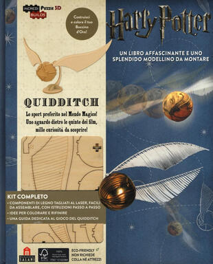 copertina Harry Potter. Quidditch. Puzzle 3D Incredibuilds da J. K. Rowling. Ediz. illustrata. Con gadget