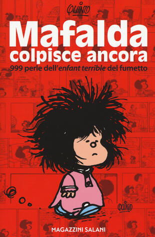 copertina Mafalda Colpisce ancora (nuova copertina o tascabile)