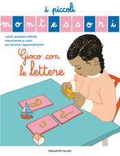 copertina I piccoli Montessori - Gioco con le lettere