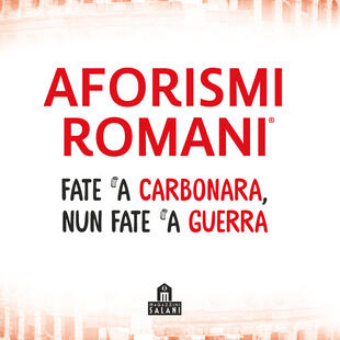 copertina Aforismi Romani