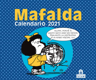 copertina Mafalda. Calendario da tavolo 2021