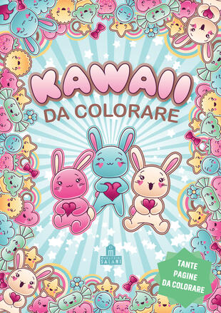 copertina Kawaii da colorare