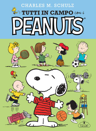 copertina Tutti in campo con i Peanuts