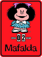 copertina Calendario Perpetuo. Mafalda Classica