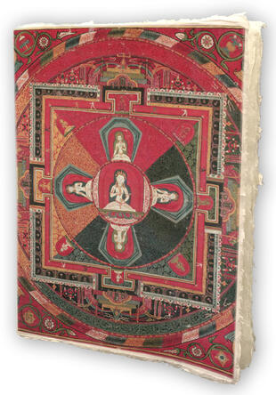 copertina Mandala notes. Buddha