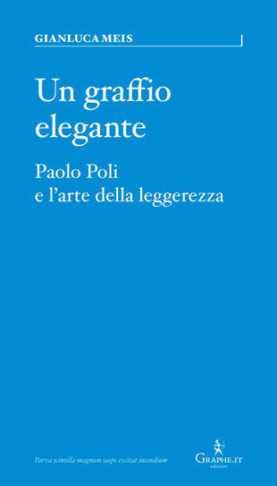 copertina Un graffio elegante. Paolo Poli e l\'arte della leggerezza
