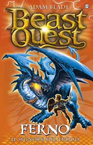 copertina Beast Quest 1. Ferno. Il signore del fuoco
